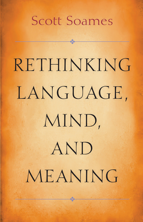Cover image for book Rethinking Language, Mind, and Meaning