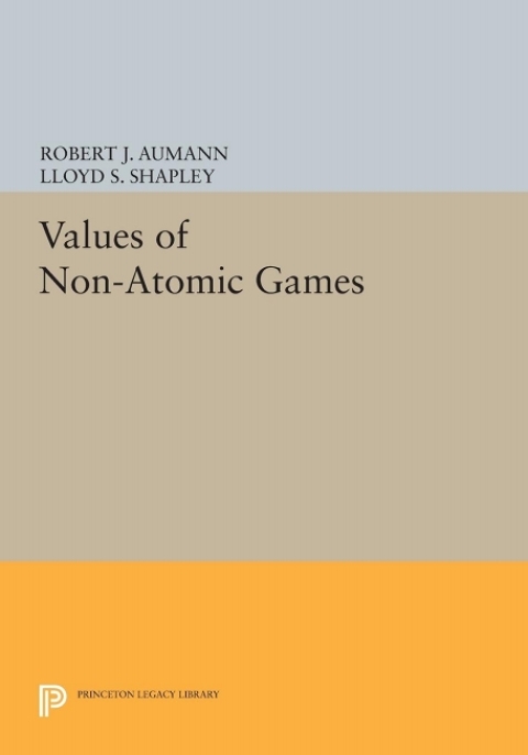 Cover image for book Values of Non-Atomic Games