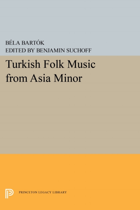 Cover image for book Turkish Folk Music from Asia Minor