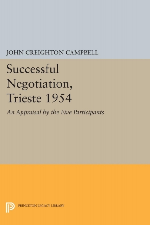 Cover image for book Successful Negotiation, Trieste 1954