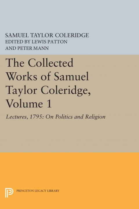 Cover image for book The Collected Works of Samuel Taylor Coleridge, Volume 1