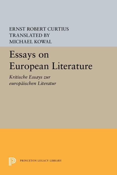 Cover image for book Essays on European Literature