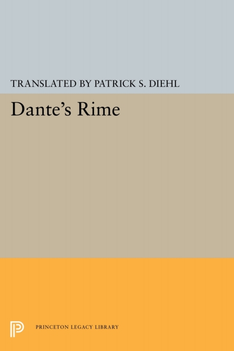 Cover image for book Dante's Rime