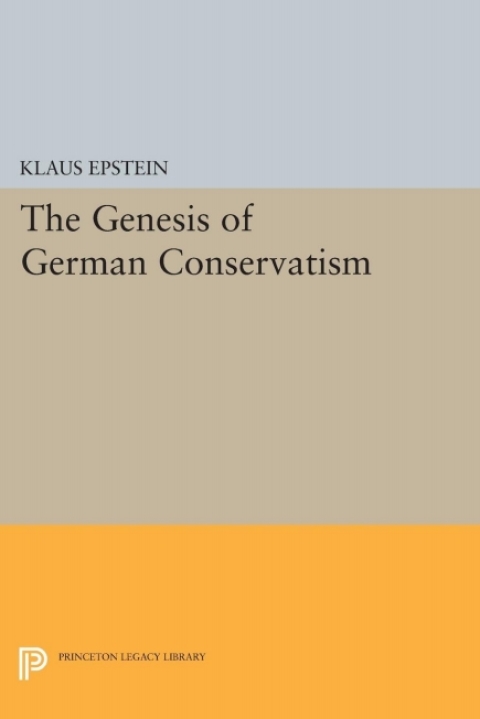 Cover image for book The Genesis of German Conservatism