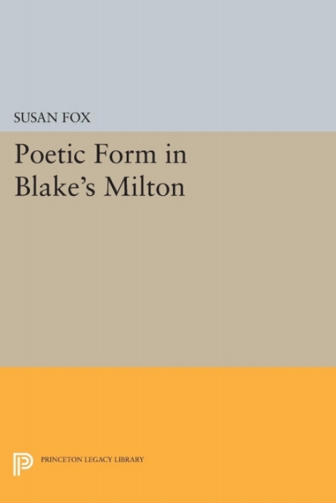 Cover image for book Poetic Form in Blake's MILTON