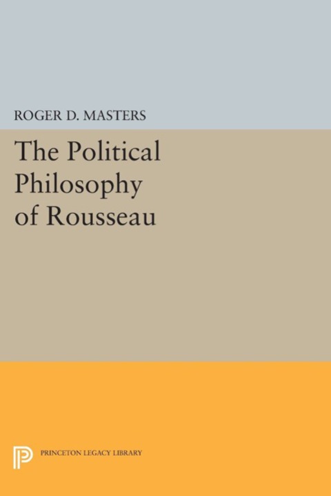 Cover image for book The Political Philosophy of Rousseau