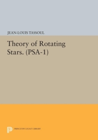Cover image: Theory of Rotating Stars. (PSA-1), Volume 1 9780691648316