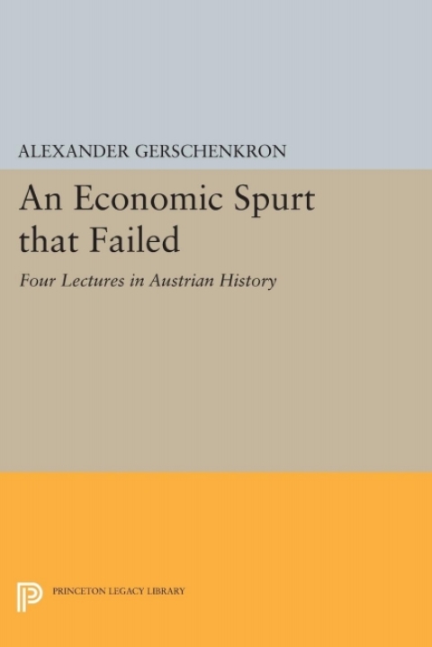 Cover image for book An Economic Spurt that Failed