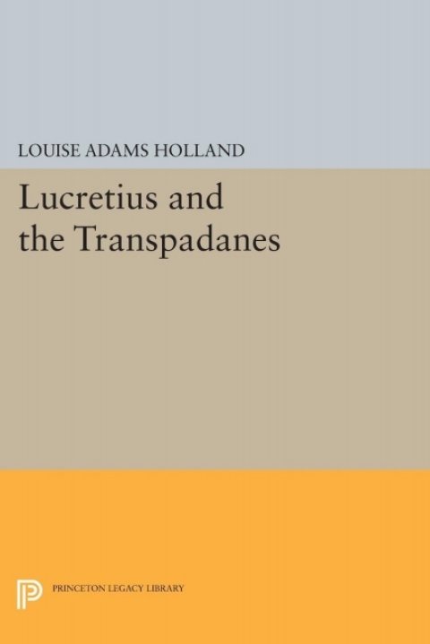 Cover image for book Lucretius and the Transpadanes