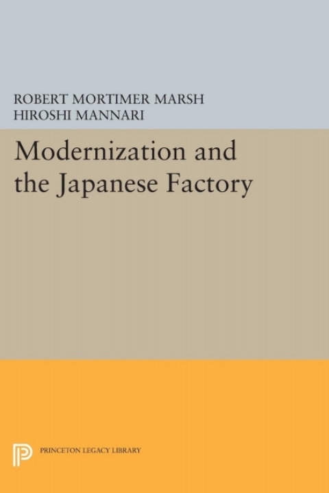 Cover image for book Modernization and the Japanese Factory