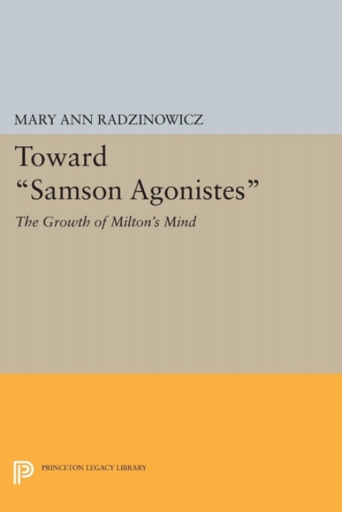 Cover image for book Toward Samson Agonistes