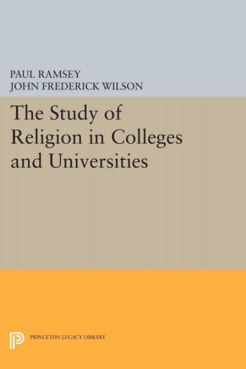 Cover image for book The Study of Religion in Colleges and Universities