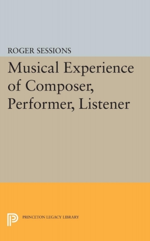 Cover image for book Musical Experience of Composer, Performer, Listener