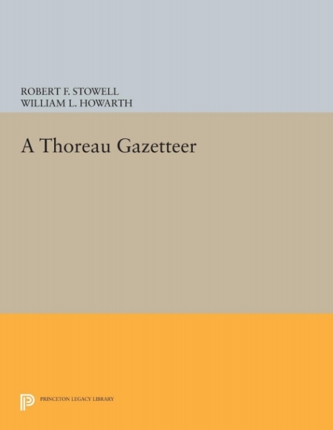 Cover image for book A Thoreau Gazetteer