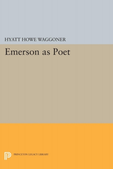 Cover image for book Emerson as Poet