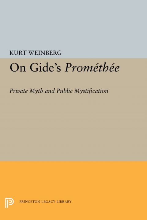 Cover image for book On Gide's PROMETHEE