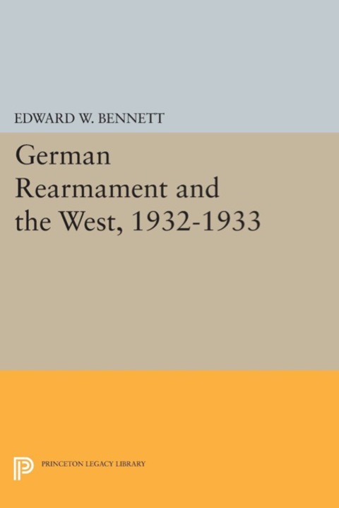 Cover image for book German Rearmament and the West, 1932-1933