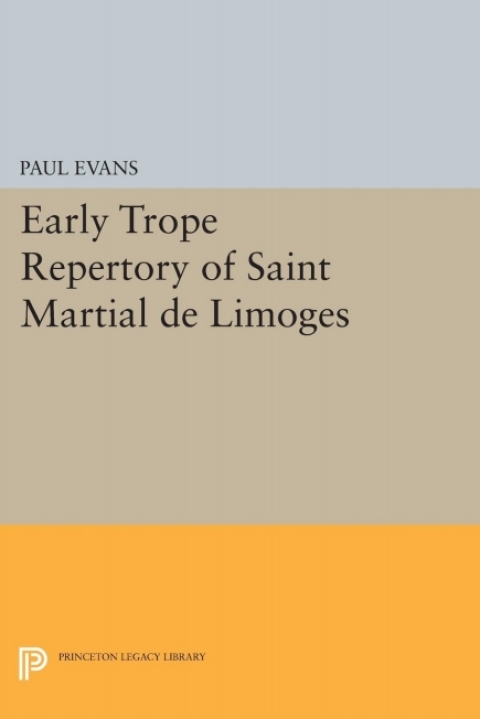 Cover image for book Early Trope Repertory of Saint Martial de Limoges