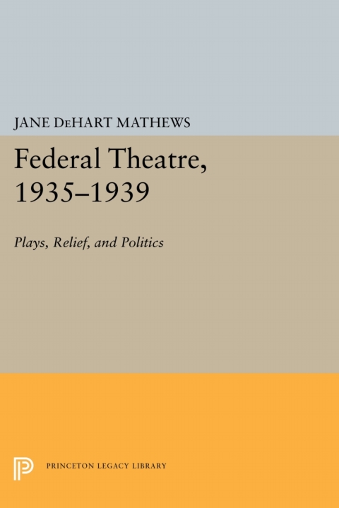 Cover image for book Federal Theatre, 1935-1939