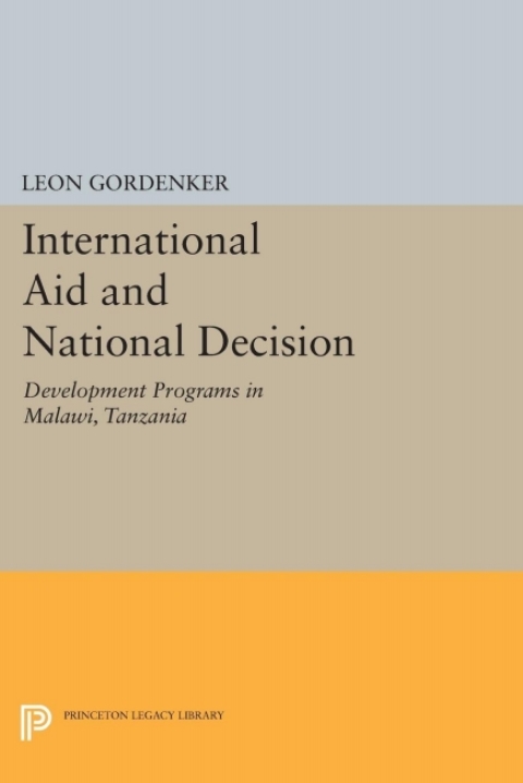 Cover image for book International Aid and National Decision