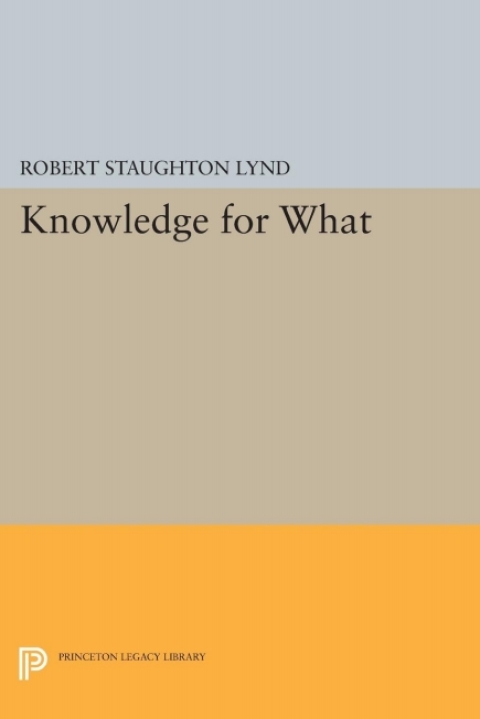 Cover image for book Knowledge for What