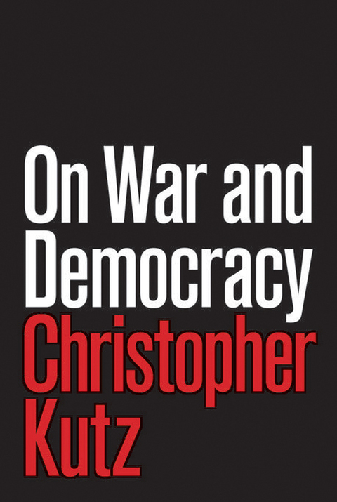 Cover image for book On War and Democracy