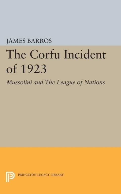 Cover image for book The Corfu Incident of 1923