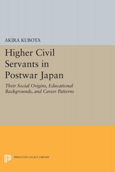 Cover image for book Higher Civil Servants in Postwar Japan