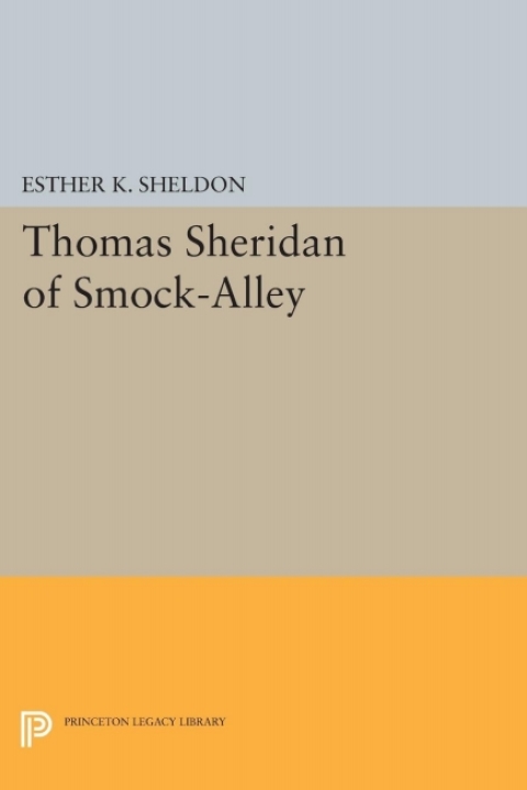 Cover image for book Thomas Sheridan of Smock-Alley