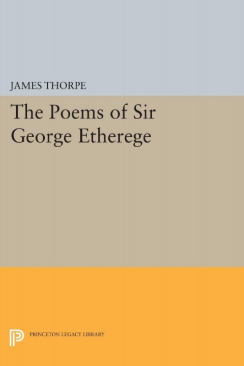 Cover image for book The Poems of Sir George Etherege