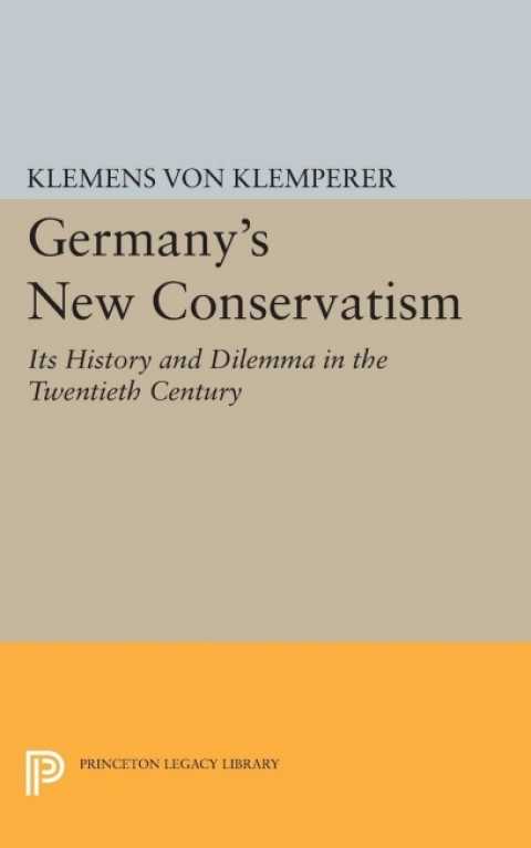 Cover image for book Germany's New Conservatism