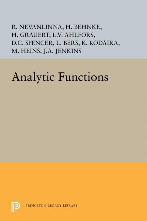 Cover image for book Analytic Functions