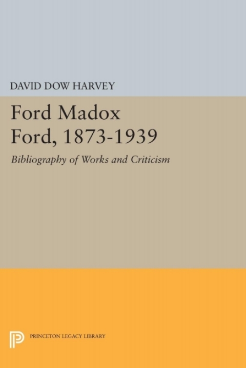 Cover image for book Ford Madox Ford, 1873-1939