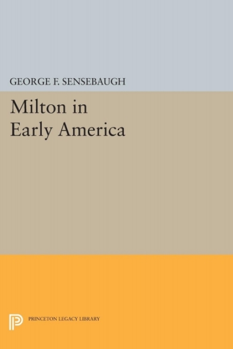 Cover image for book Milton in Early America