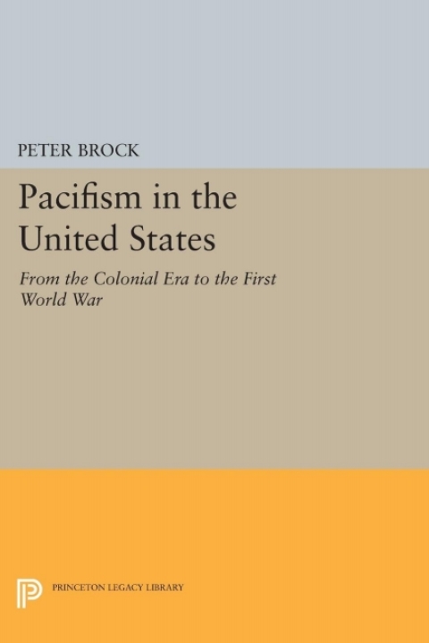 Cover image for book Pacifism in the United States