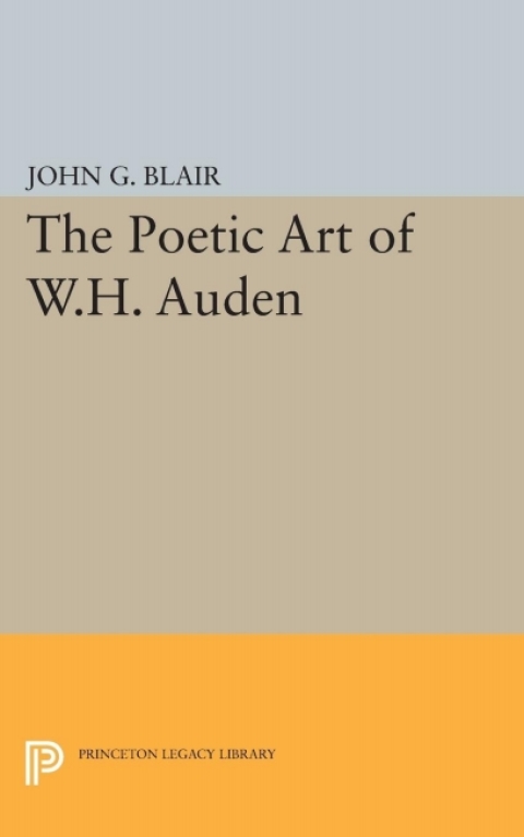 Cover image for book Poetic Art of W.H. Auden
