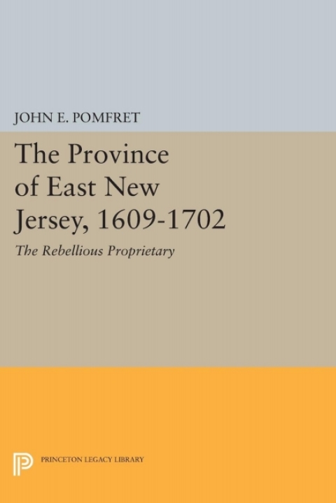 Cover image for book Province of East New Jersey, 1609-1702