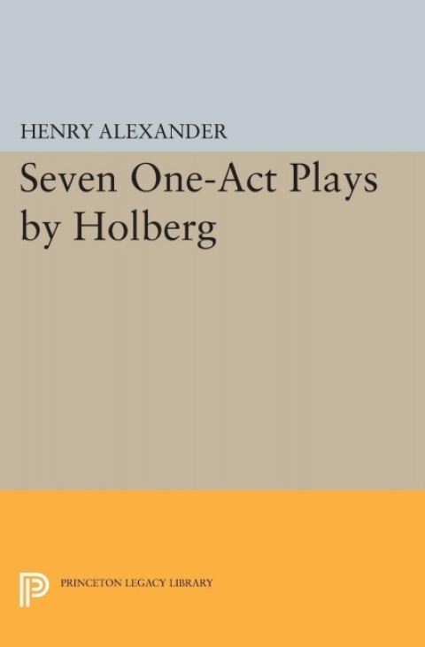 Cover image for book Seven One-Act Plays by Holberg