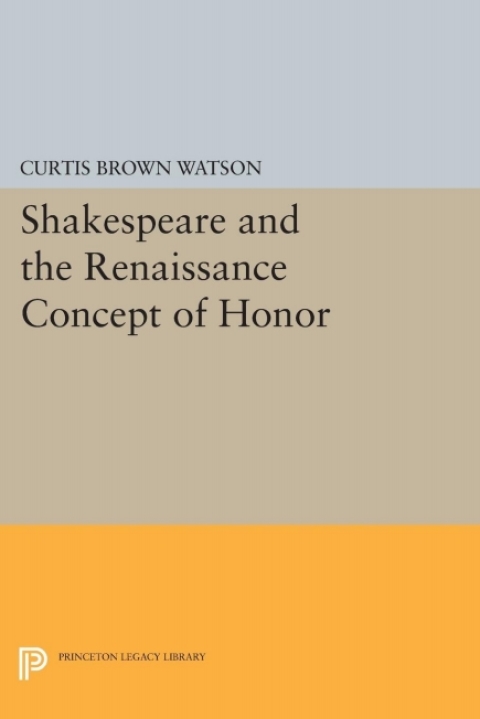Cover image for book Shakespeare and the Renaissance Concept of Honor