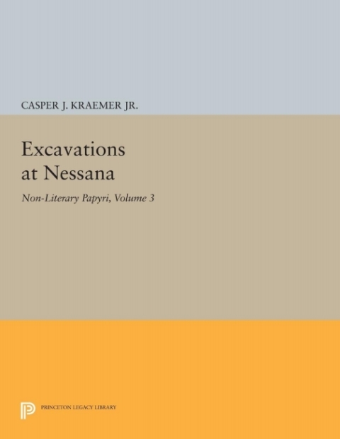 Cover image for book Excavations at Nessana, Volume 3