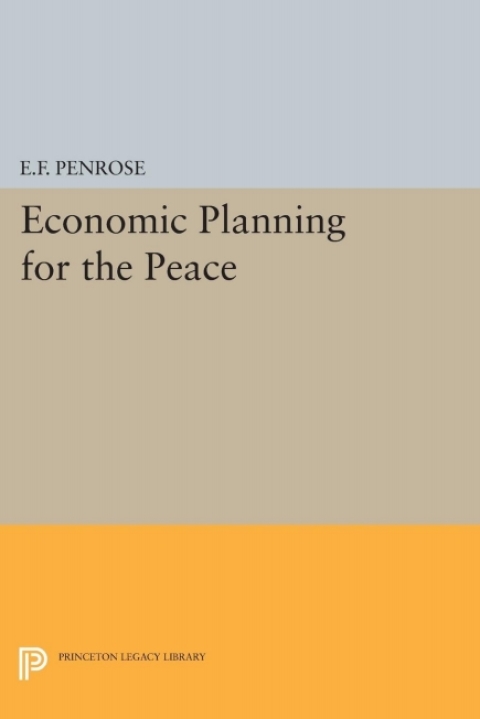 Cover image for book Economic Planning for the Peace