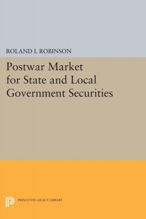 Cover image for book Postwar Market for State and Local Government Securities