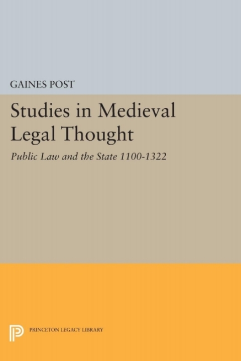 Cover image for book Studies in Medieval Legal Thought