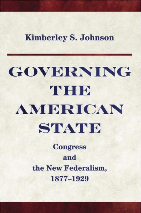 Cover image for book Governing the American State