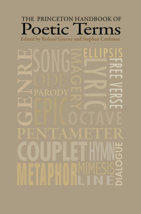 Cover image for book The Princeton Handbook of Poetic Terms