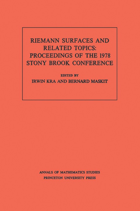 Cover image for book Riemann Surfaces and Related Topics