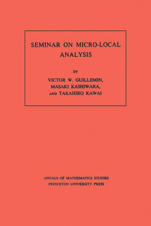 Cover image for book Seminar on Micro-Local Analysis