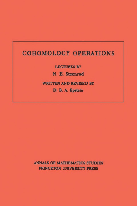 Cover image for book Cohomology Operations