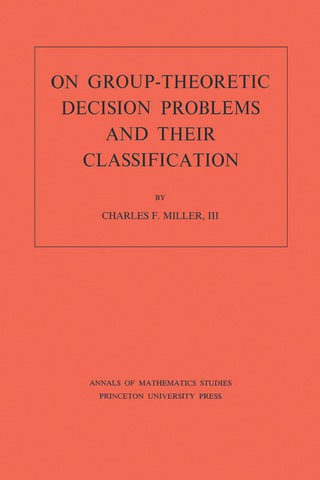 On Group-Theoretic Decision Problems and Their Classification