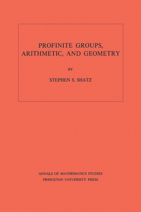 Cover image for book Profinite Groups, Arithmetic, and Geometry